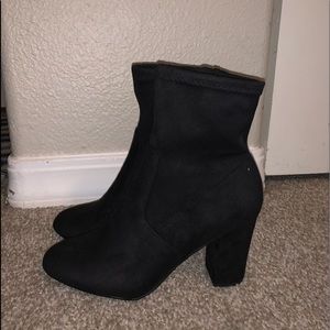 Women’s black booties